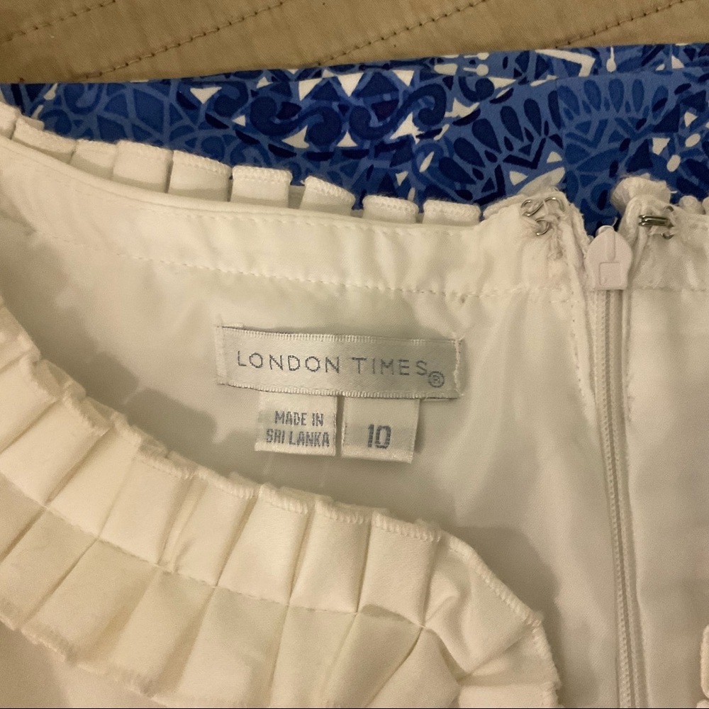 London Times Sheath Dress - Size - 10 - Picture 8 of 8